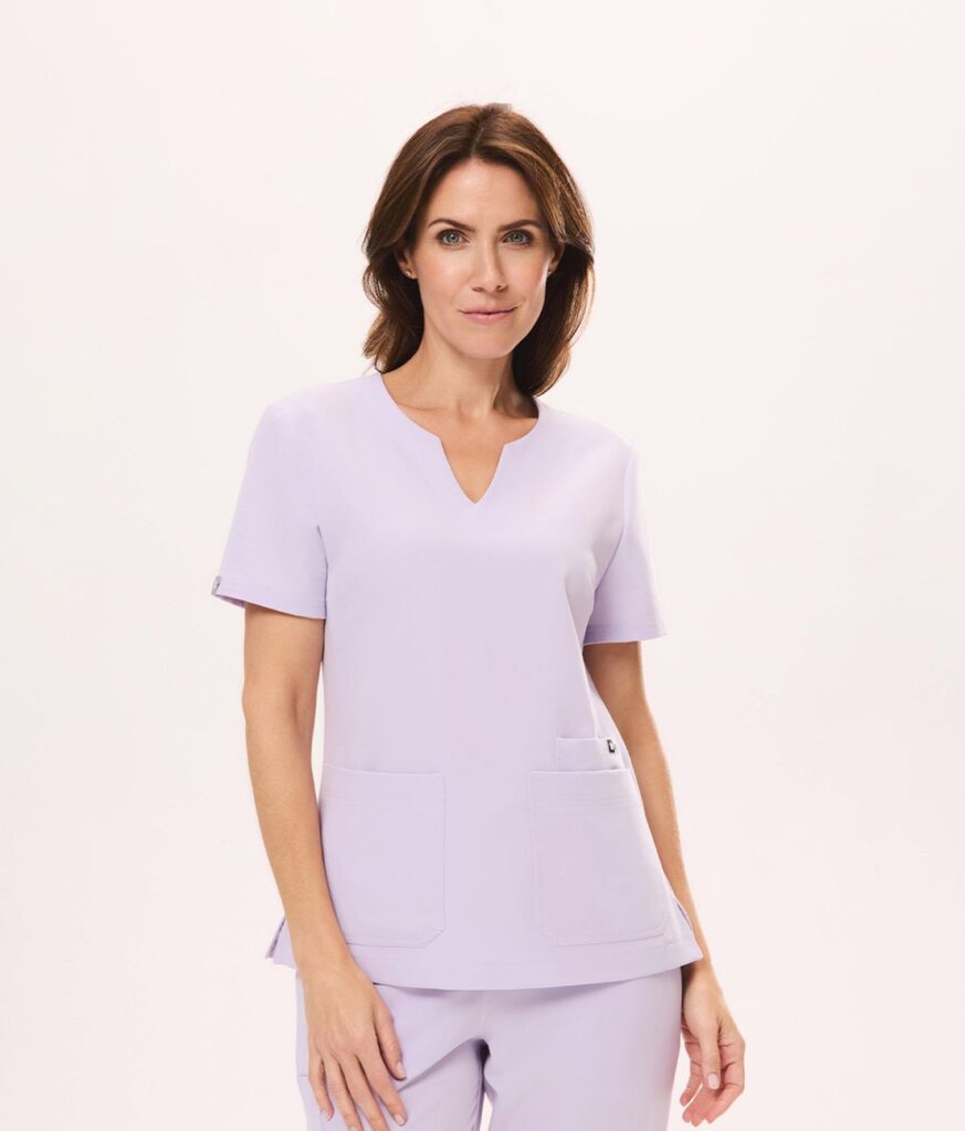 Bluza medyczna damska MODERN scrubs – Lila